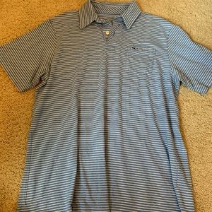 Boys vineyard vines striped polo size X-Large